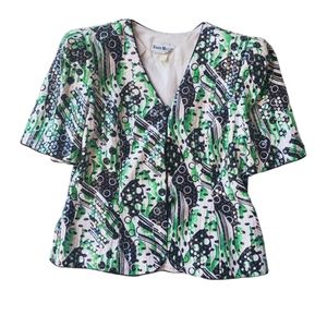 Vintage Karen Miller short sleeve blazer